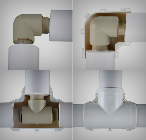 保溫管道安裝方便，接頭部位配套