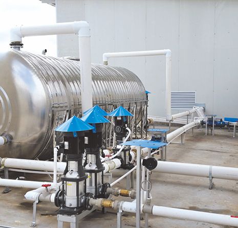 整體工程美觀(guān)漂亮，管道不彎曲、不變形